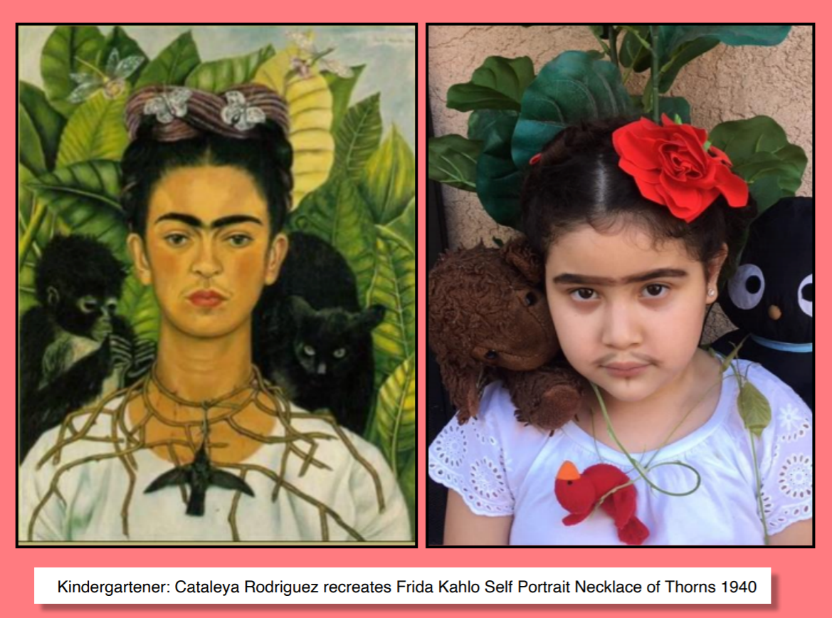 art inspiration projects - Friday Kahlo